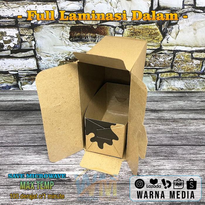 Gambar Kotak Take Away Toast Tutup/Box Dus Toast Bread/Dus Toast Roti Bakar 2 - Isi 1 dari Warna Media_NEW undefined Tokopedia