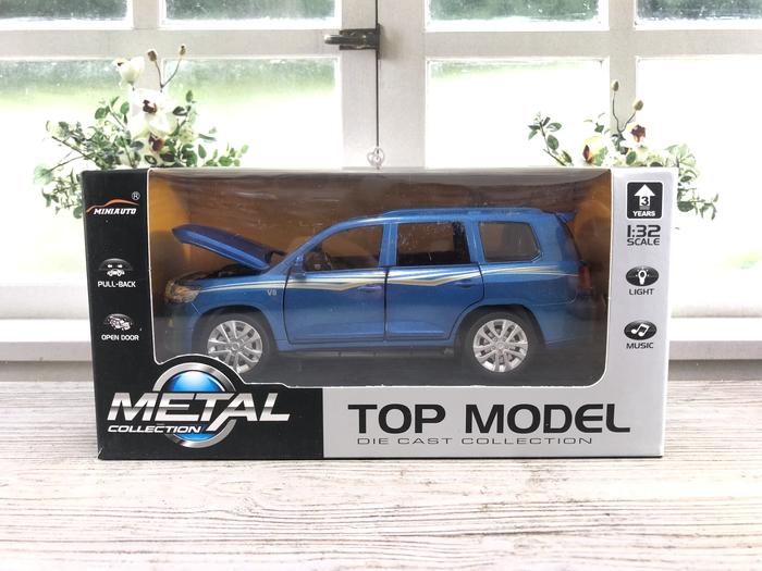 Gambar TOYOTA LAND CRUISER VX.R V8 MINIAUTO MINI AUTO DIECAST MINIATUR - Biru dari DM Garage Diecast undefined Tokopedia