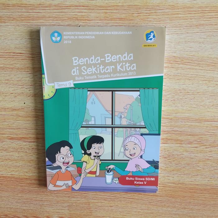 Gambar Buku Tematik SD MI Kelas 5 Semester 2 Buku pelajaran Sekolah - Tema 9 dari Toko Alida Jakarta undefined Tokopedia