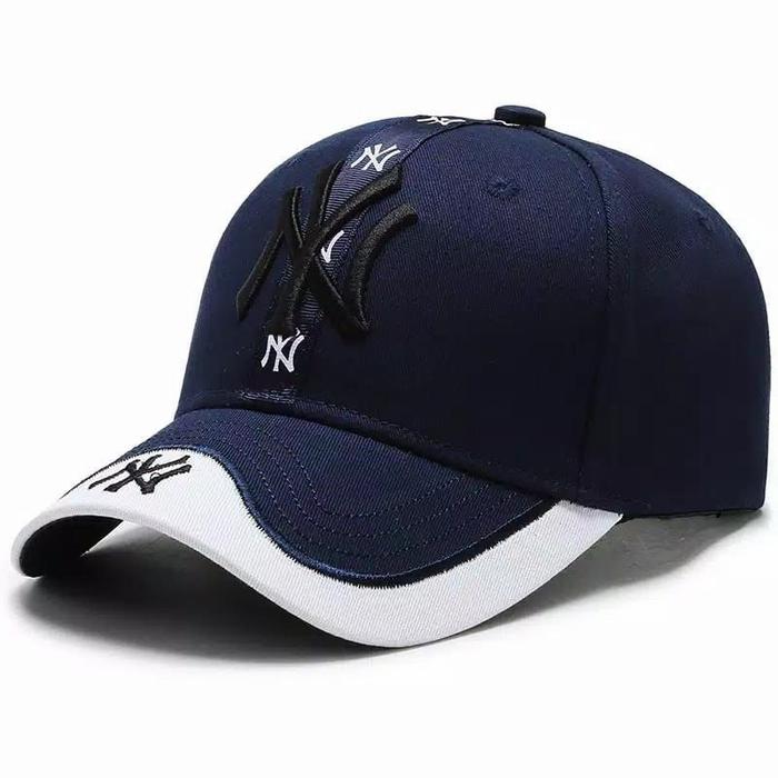 Gambar NY New York Topi Baseball Dual Color Best New Item Trendy 4 Color - navy, dewasa all size dari RAMIQSTORE undefined Tokopedia