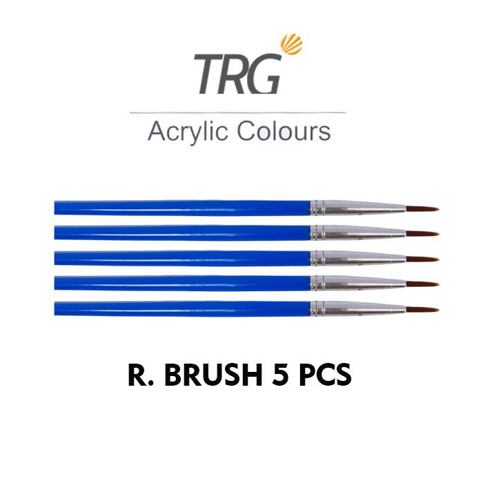 Gambar TRG Acrylic Colour Set 30 ml - Cat Akrilik Canvas Paint Color 30ml - R. Brush 5 Pcs dari TRG Official Shop undefined Tokopedia