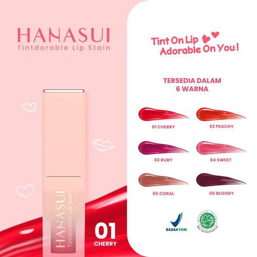 Gambar HANASUI TINTDORABLE LIP STAIN - BLOODY dari alfamedikamakassarnew undefined 3 Tokopedia