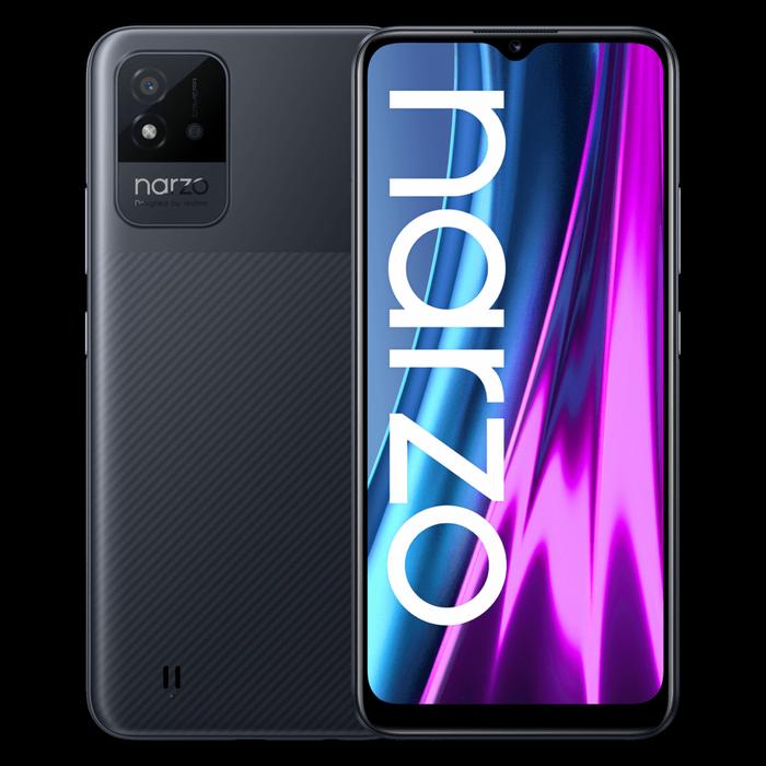 Gambar Realme Narzo 50i 4/64 GB New Garansi Resmi Realme Narzo 50 i 4/64GB - Black dari khoe cell undefined Tokopedia