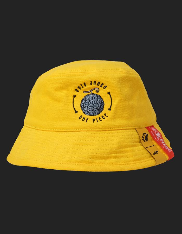 Promo Bucket Hat Yellow One Piece 