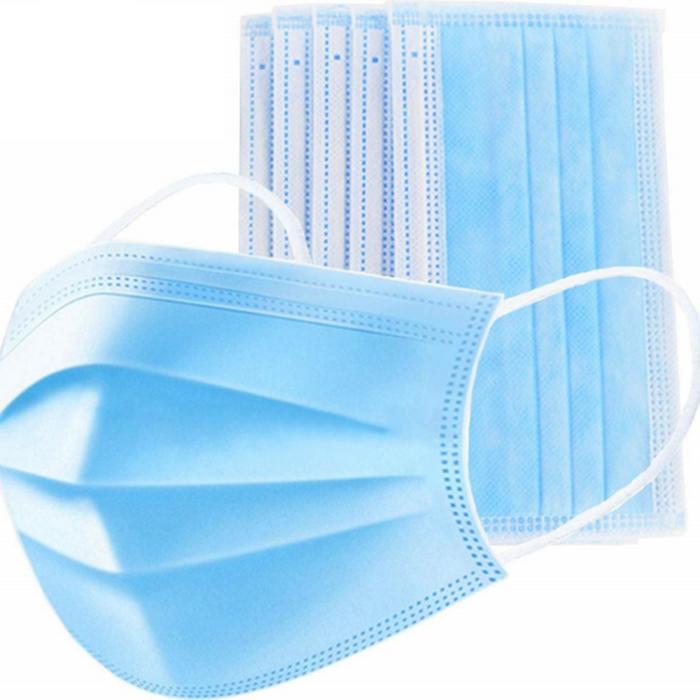 Gambar Hygine Plus 3-ply Mask by SABAMed - Biru Muda dari RAJAINDOTOOLS undefined Tokopedia