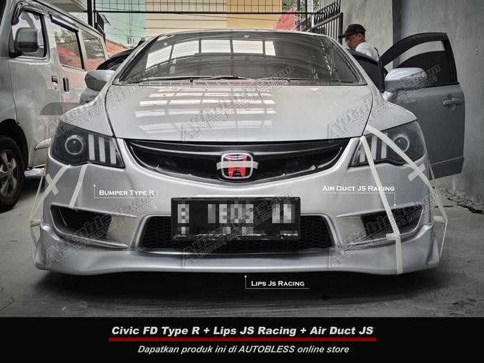 Type R Js Racing Jual Civic FD Type R Js Racing Bumper Intake - Jakarta Pusat ...