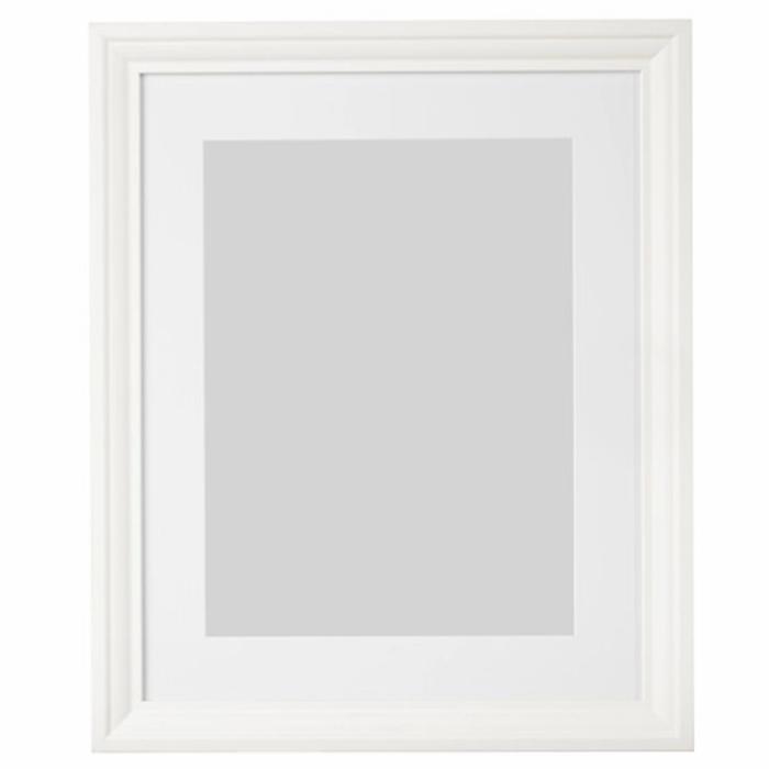 Gambar Bingkai foto frame ukuran 40x50 cm warna hitam/putih - Putih dari Qoebill Furniture undefined Tokopedia