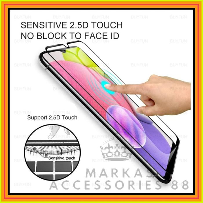Gambar SAMSUNG GALAXY A42 / M42 5G TEMPERED GLASS KACA FRAME SCREEN PROTECTOR - A42 5G, FRAME-BLACK dari Markas acc 88 undefined Tokopedia
