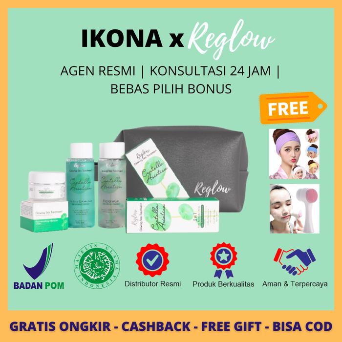 Gambar PAKET Reglow Original Series Skincare Glowing Skin Treatment Re GlowUp - Paket + Gift dari reglowjakarta undefined Tokopedia