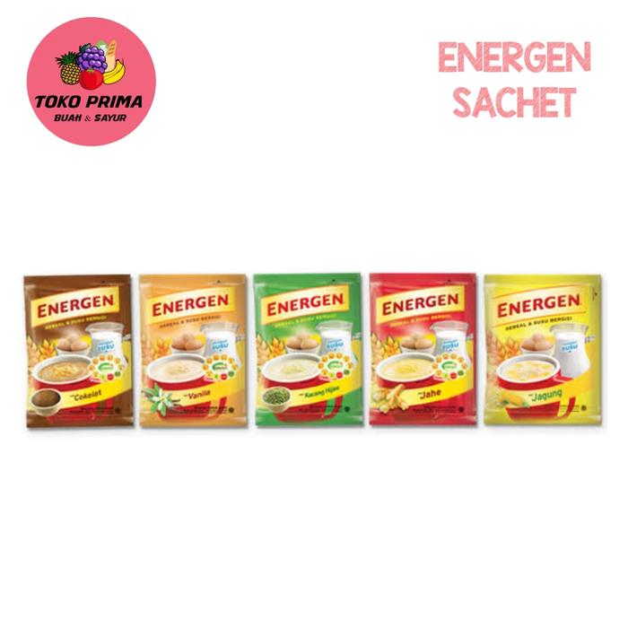 Gambar ENERGEN SACHET PER RENCENG - Vanilla dari Toko Prima Buah & Sayur undefined Tokopedia