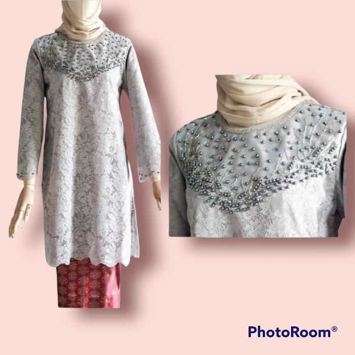 Gambar kebaya brukat wisuda devila dua - 1, L dari renil kebaya undefined 5 Tokopedia
