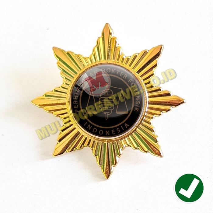 Gambar Bros PDFI Perhimpunan Dokter Forensik Indonesia – Wing Pin Logo PDFI - MATAHARI SISI 8 dari Mulyocreative co id undefined Tokopedia