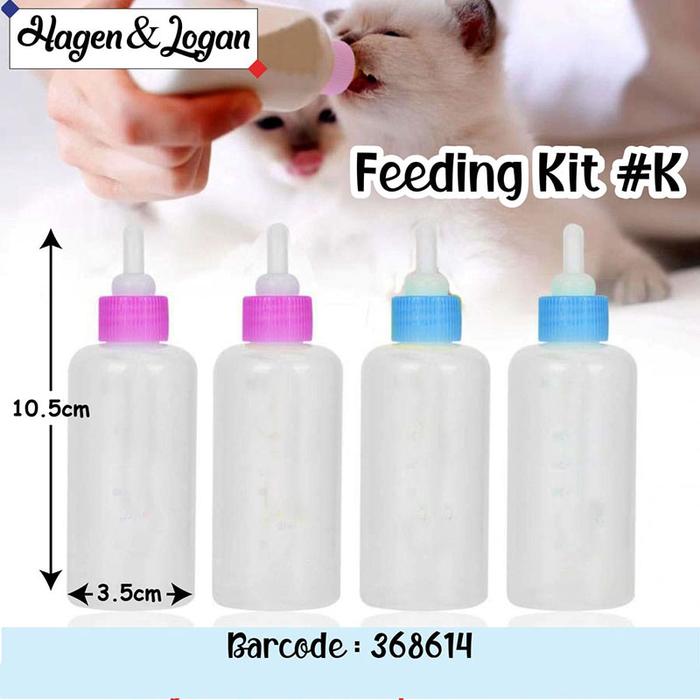 Gambar Hagen&Logan - 50ml Nursing Kit botol susu dot Hewan Feeding Kit K dari atanta Shop undefined Tokopedia