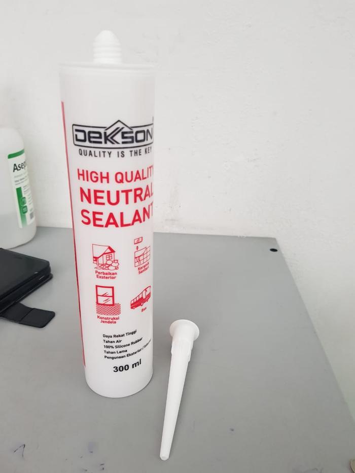 Gambar SILICONE DEKKSON NEUTRAL CLEAR 300 ml dari Enot Jaya undefined Tokopedia