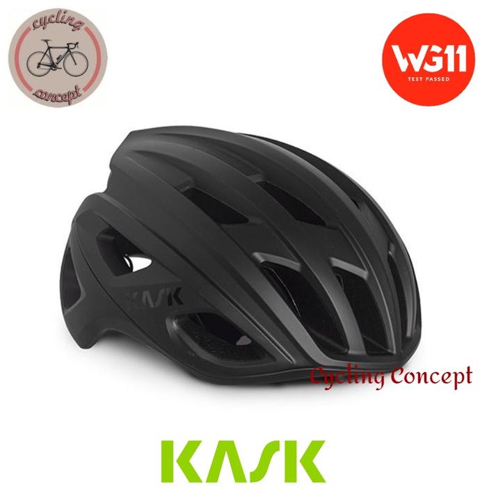 Jual Kask MOJITO WG11 Cycling Helmet Helm Roadbike Sepeda Black