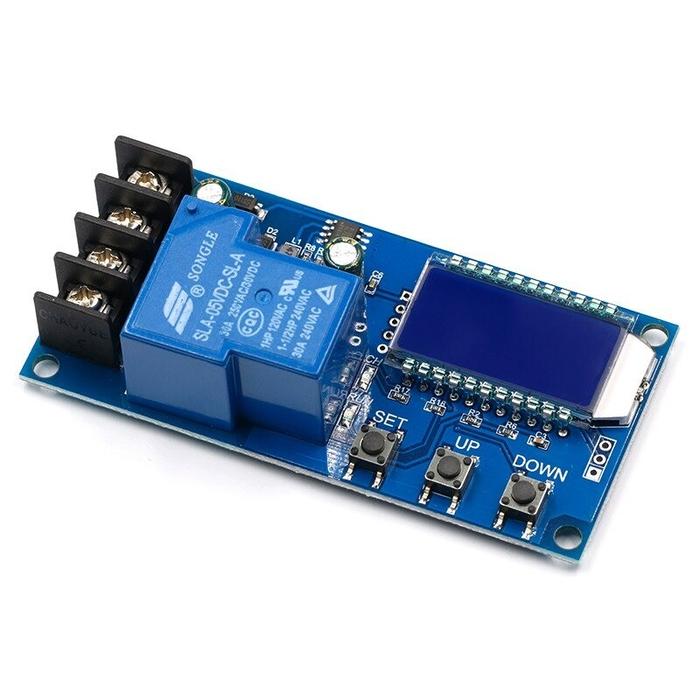 Gambar Modul Charger Aki Digital LCD Display Otomatis Cut Off 30A - Tanpa Casing dari Imtech Store undefined Tokopedia
