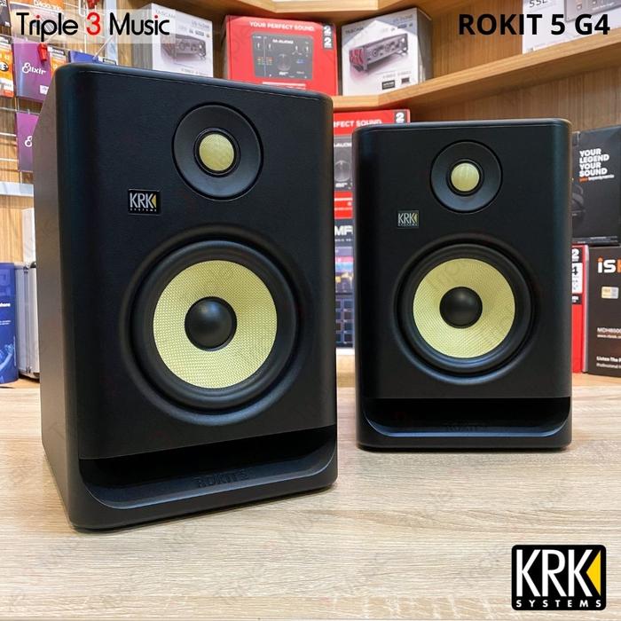 Jual KRK ROKIT 5 G4 5 Inch Speaker Flat 
