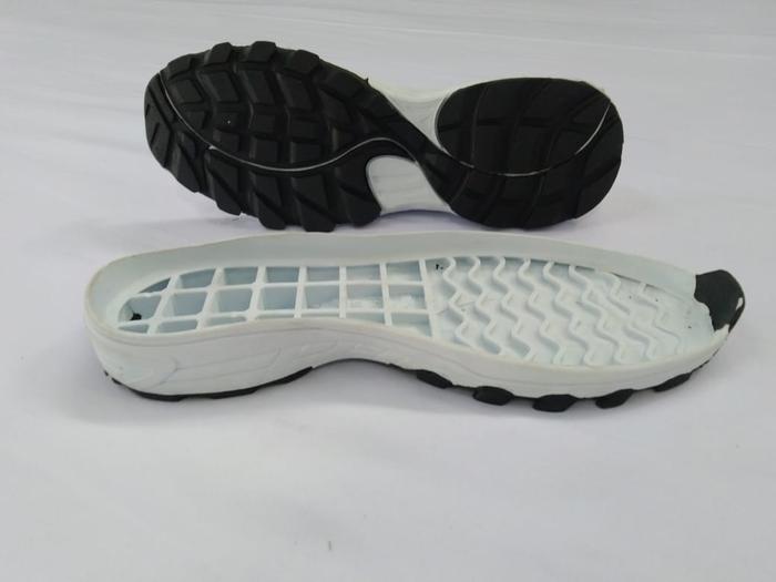 Gambar Outsole Sol Sepatu Running Sneakers Lari Olahraga Pria Sports SMS 154 - Putih Hitam, 39 dari SEPTAYA undefined Tokopedia