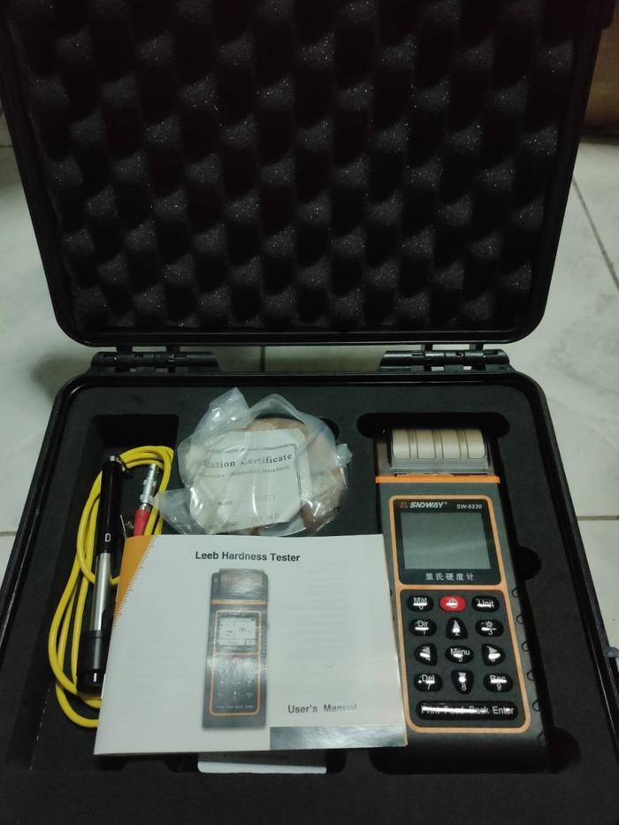 Gambar SNDWAY Leeb Hardness Tester Meter Digital Portable Print SW-6230 - Unit Saja dari SNDWAY INDONESIA undefined Tokopedia