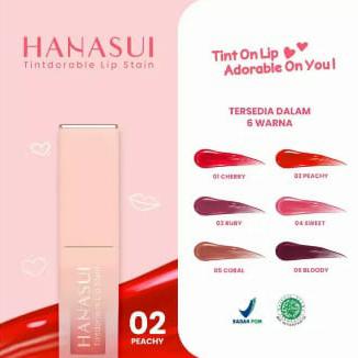 Gambar Hanasui Tindorable Lip Stain Liptint All Varian - 03 ruby dari Itseey Store undefined 5 Tokopedia