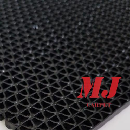 Gambar KARPET KESET KARET JARING KAMAR MANDI ANTI SLIP UKURAN 60 CM X 90 CM - Hitam dari MJCarpet undefined Tokopedia