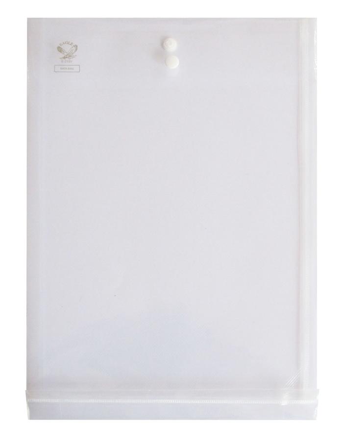 Gambar EAGLE Map Plastik Kancing Bening~Opaque Folio (F4) / Map Dokumen /Data Bag H~V 6 PCS/Pack - Bening, PACK (6 PCS) dari EAGLE FILES OFFICIAL undefined Tokopedia