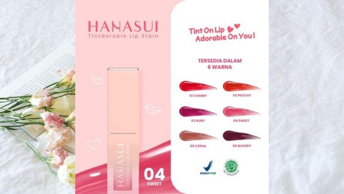 Gambar Hanasui Tintdorable Lip Stain - Lip Tint - 04 SWEET dari MAHKOTA MAS COSMETICS undefined Tokopedia