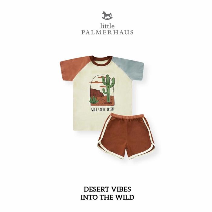 Gambar Little Palmerhaus Into the Wild Setelan pendek Anak - Dessert vibes, 6 y dari UNICORN BABY undefined Tokopedia