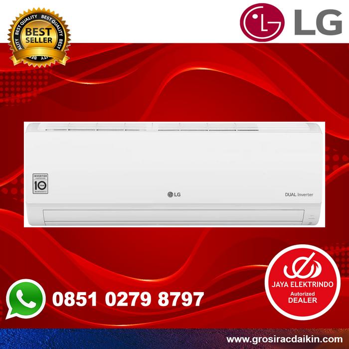 Gambar AC LG  2 PK R32 DUAL COOL ECO INVERTER LOW dari JayaElektrindo undefined Tokopedia