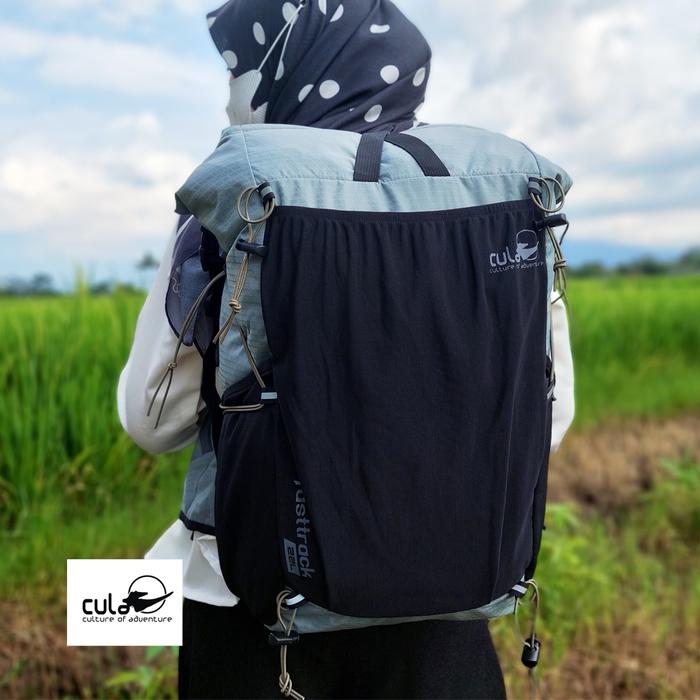 Gambar RANSEL ULTRALIGHT 22L CULA FASTTRACK ROLLTOP RANSEL UL TAS LIPAT - Abu-abu dari Nabhan Outdoor undefined Tokopedia