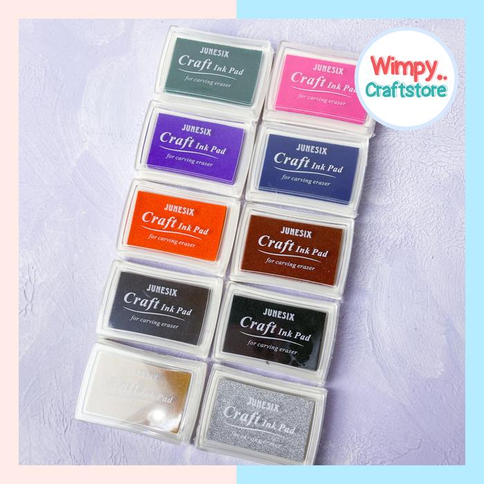 Jual Bantalan Tinta Stempel Refill Isi Stampel Cap Jari Stamp Ink Pad