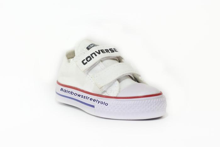 toddler converse velcro red