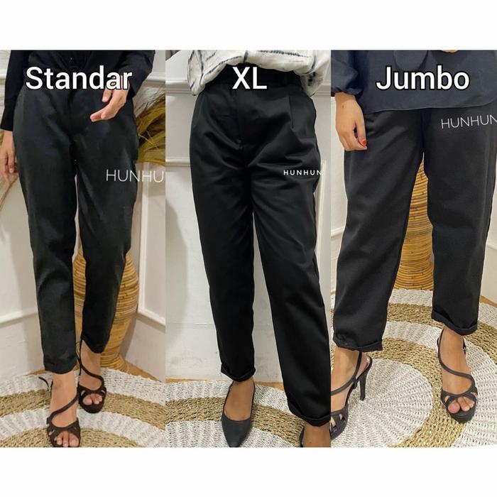 Gambar (Premium) Baggy Pants American Drill Grade A - Hitam, All Size dari rafnacollection undefined Tokopedia