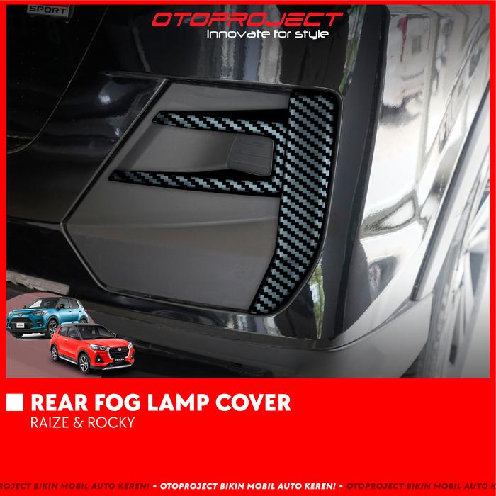 Gambar Otoproject - Rear Fog Lamp Cover Raize/ Rocky Carbon | Cover Lampu Belakang Raize/Rocky - CARBON dari Otoproject Kota Surabaya Tokopedia