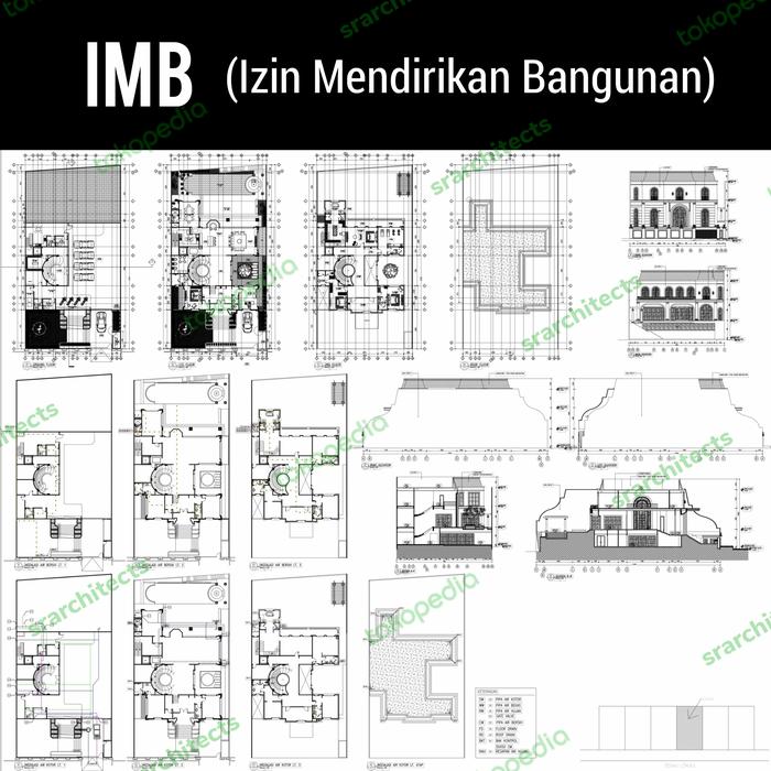 Gambar Gambar IMB izin mendirikan bangunan dari srarchitects undefined Tokopedia
