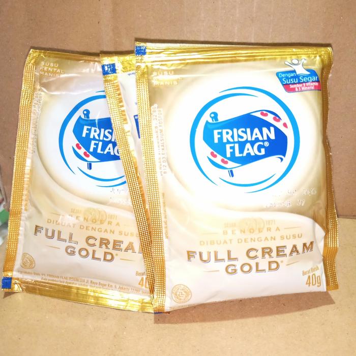 Gambar frisian flag susu full cream gold 40gr dari Maza toko kite undefined Tokopedia