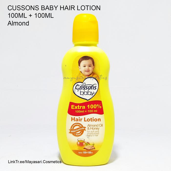 Gambar Cussons Baby Minyak Rambut Bayi 100ml+100ml - Almond & Honey dari Tk. Mayasari Cosmetics undefined Tokopedia