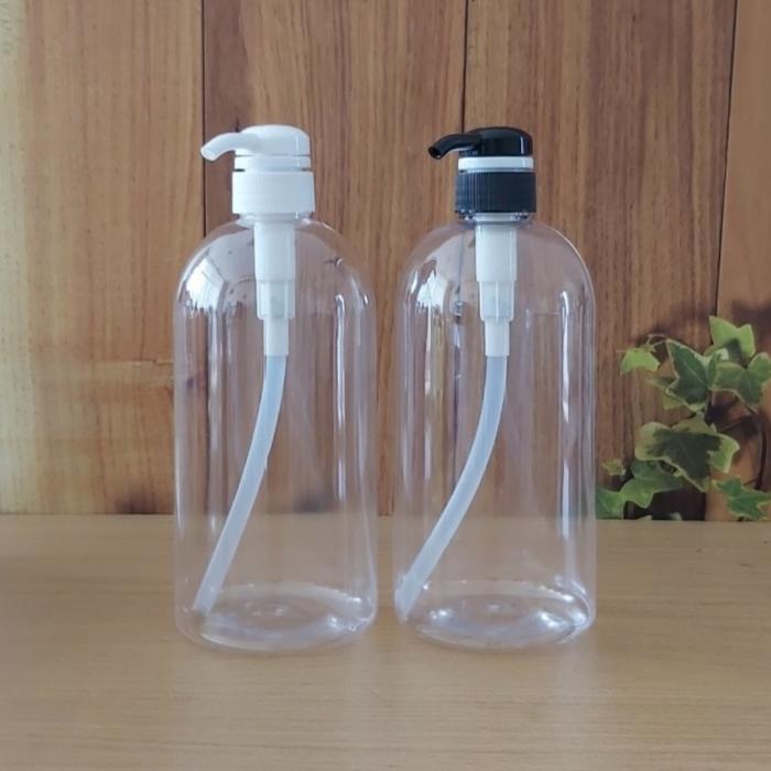 Gambar BOTOL PUMP 1000 ML/BOTOL 1000ML LOTION PUMP NECK 33/BOTOL PET 1 LITER - Hitam dari Sari Botol undefined Tokopedia