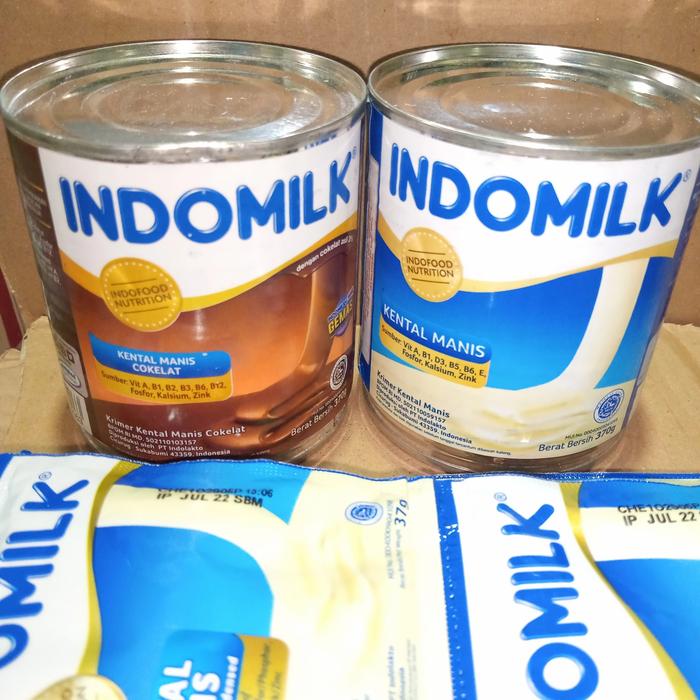 Gambar indomilk kental manis cokelat 370 gr dari Maza toko kite undefined Tokopedia