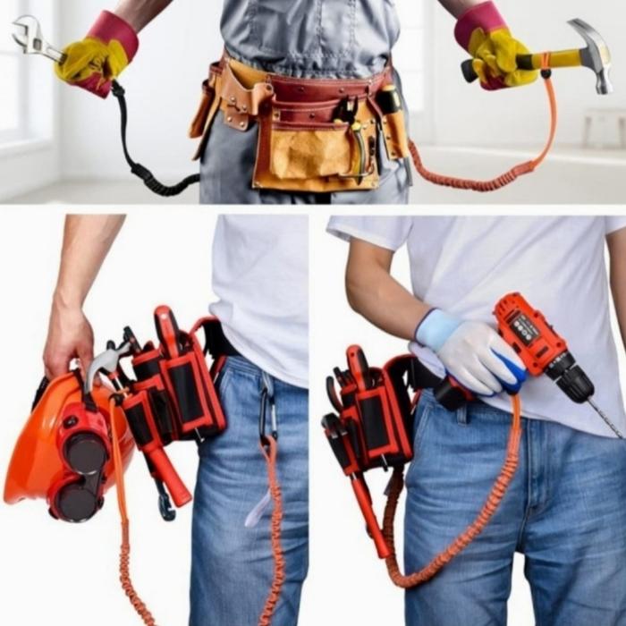 Gambar Tali Pengikat Alat Di Ketinggian Tool Lanyard - Orange dari Malikha&Nahla undefined Tokopedia