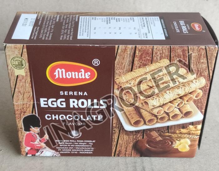 Gambar MONDE SERENA EGG ROLL ( ALL VARIANT ) KECIL - Coklat dari INAgrocery undefined Tokopedia