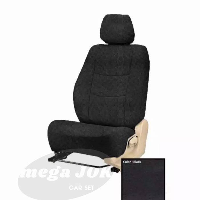 Gambar Sarung jok Mobil INNOVA 2005-2014 ( Full Seat ) 07 - Black full dari MEGA JOK undefined Tokopedia
