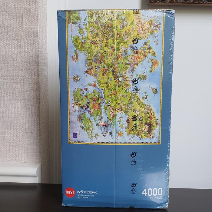 Puzzle Heye 4000 Pièces – Pro & Contra, Multicolore, NEUF