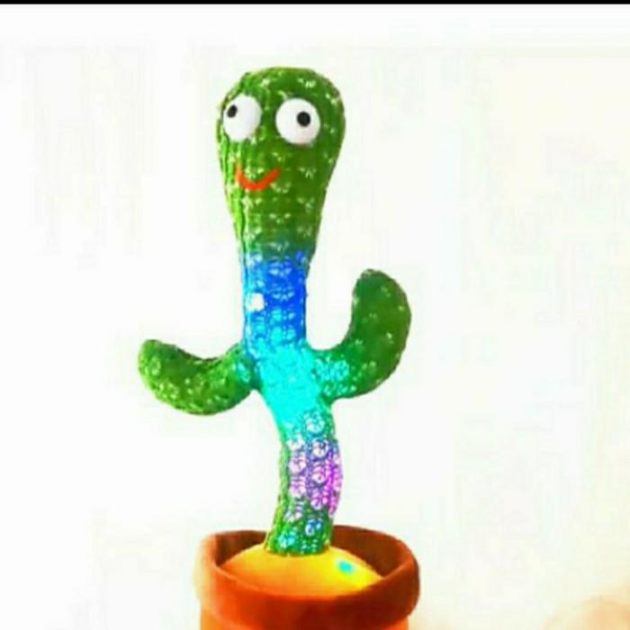 Gambar boneka kaktus goyang boneka kaktus berbicara Boneka kaktus dancing - kaktus dari RAEHANTOYS undefined Tokopedia