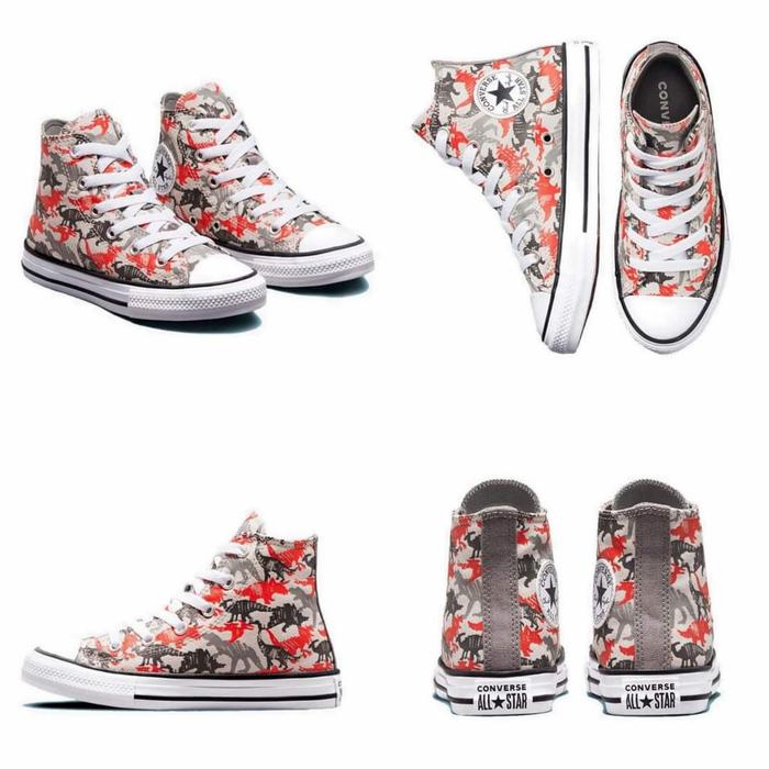 converse enfant cyan