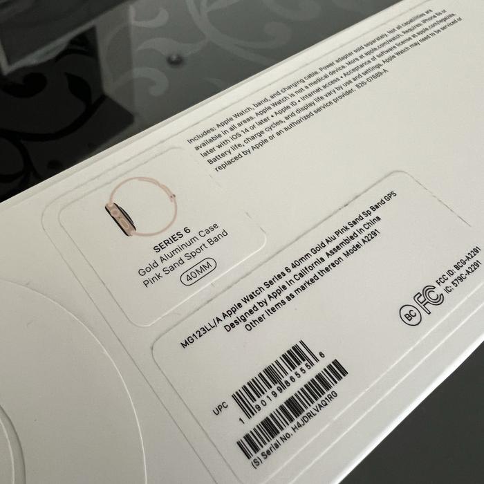TUPI S.A. - RELOJ APPLE WATCH SERIE 6 40MM MG133LL/A2291 SPACE GRAY SPORT  BAND 21490-2 
