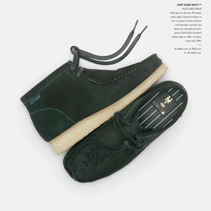 Jual Kith & MLB for Clarks Wallabee 