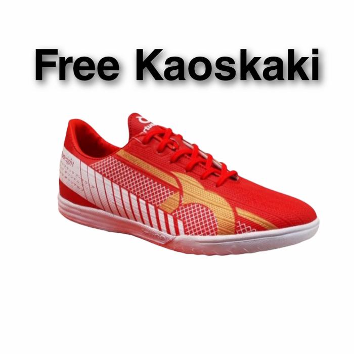 Gambar PROMO TERMURAH Sepatu Futsal Ortuseight Sepatu olahraga Sepatu bola - Merah, 39 dari Zoetropes undefined Tokopedia