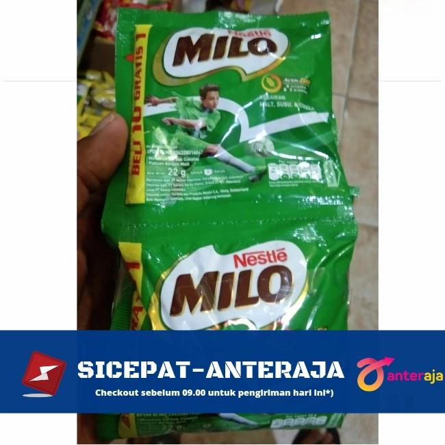 Gambar Milo Sachet 22g Beli 10 GRATIS 1 sachet - Susu Milo bubuk Rentengan dari sehat alami 71 undefined Tokopedia