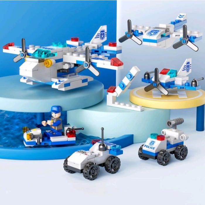 Jual Mainan Lego Balok Mobil Police Special Squad Force 6 in 1 ...